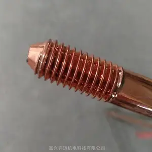 镀铜钢棒接地极 铜覆钢接地地针在武汉地区销售 连铸铜包钢接地棒 规格14.2 17.2