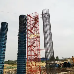 鑫宏优 香蕉式安全爬梯 装配式安全爬梯 桥梁安全施工通道 按需定制