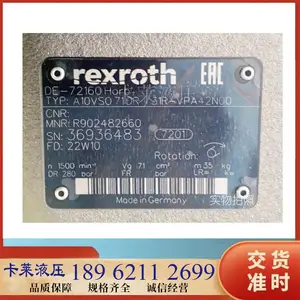 Rexroth��ʿ��������R902482660 A A10VSO71DR31R-VPA42N00