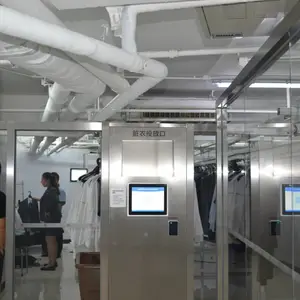 厂家供应 深圳 海洁斯 员工工作服管理系统 24小时无人值守制服房设备