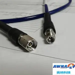 0-110G低损耗稳幅稳相射频电缆,定制长度,交期快,可按组配相
