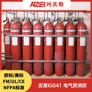 Ansul安素 IG541烟烙烬灭火系统 欧标FM认证电气房E-house消防方案