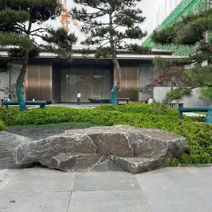 丰路 中国黑造景 中国黑置石 园林景观 景观设计 地产庭院造景
