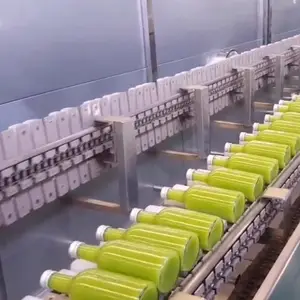 倒瓶杀菌机 | 瓶盖杀菌设备 | 隧道式喷淋杀菌线配套