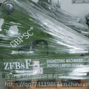 工兵ZFB8D钎杆GBPSC140液压破碎锤配挖掘机徐工215徐工240