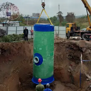 重庆云阳玻璃钢一体化预制泵站价格城市