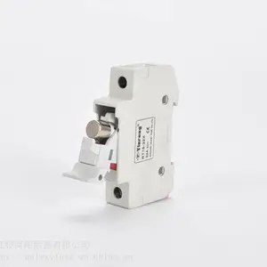 银熔汇流箱用保险丝rt18-32X直流低压熔断器熔芯底座 光伏10*38