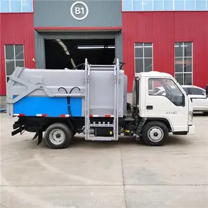 厂家供应 户外大型垃圾车 六轮挂桶垃圾车 垃圾清理清运车
