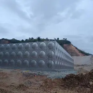 供应福建304不锈钢焊接拼装水箱10*5*3鑫三角 熠瑞