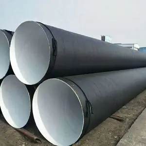 环氧煤沥青防腐钢管 Q235三油两布630*10环氧富锌底漆IPN8710防腐螺旋钢管