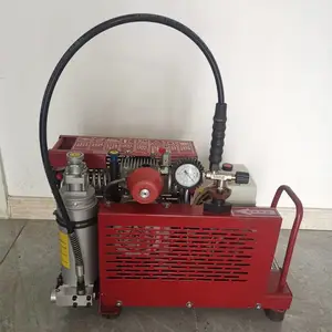 宇成高压呼吸空气充气机 100升呼吸器充气设备 WG22-32/100L