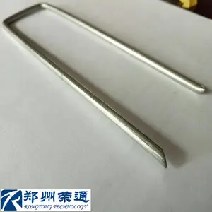 低碳U型钢钉 u型钉厂家防草布地钉 园艺地布热镀锌园艺钉