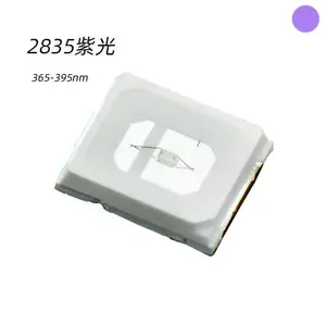 2835紫色贴片led光源防伪验钞诱蚊UV固化 2835平面球头紫光灯珠