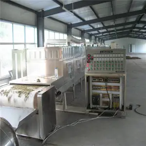 金银花杀青烘干机_微波金银花杀青机_金银花微波烘干设备