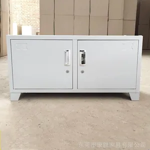 办公柜子储物柜彩色文件存放铁皮柜资料柜 康胜家具批发
