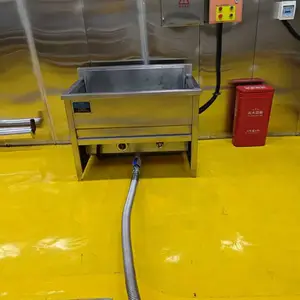 猪耳朵解冻漂烫燎毛设备 猪脚漂烫机 猪头卤煮加工生产线