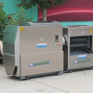 供应山东白鸽HMZ50-70型对辊不粘面直连体馒头机价格