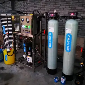 安阳水处理厂出售0.5吨纳滤设备 一体式工业ro纯水机