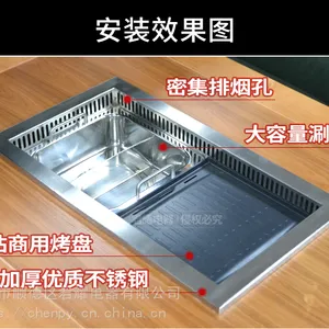 商用涮烤一体无烟桌火锅烧烤涮烤一体锅-顺和涮烤自助餐厅怎么样