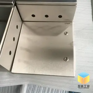 坦森不锈钢电箱壳体600*800*250mm IP65户外防水防雨不锈钢控制箱