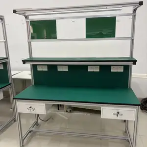防静电工作台 电子组装作业台 检验包装台 灯 气管 风批 看板 按需选