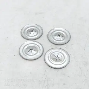 30mm圆形保温钉锁片 适配3mm钉杆金属压片
