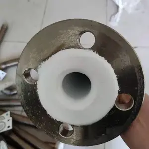 钢衬PE弯头 反吹管 三通 衬塑塔节 四氟密闭取样阀