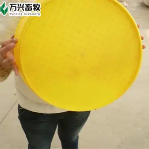 塑料开食盘 雏鸡饲料盘批发 圆形开食盘图片