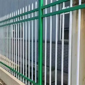 供应包头方管围栏,镀锌管防护栏杆