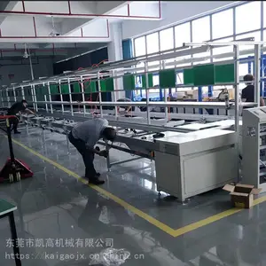 东莞变压器平面循环组装线 倍速链装配线