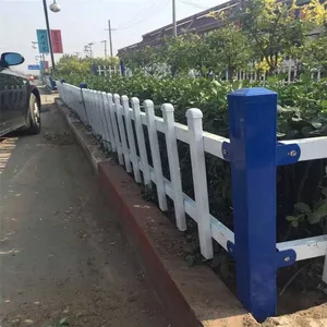 绿化街道围栏 镀锌管别墅花园围栏 街道绿化花箱护栏