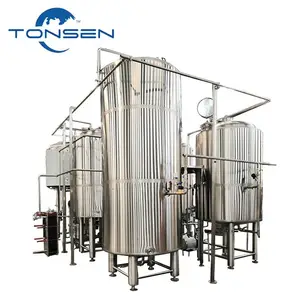 山东汤宸2000L三器糖化系统 精酿啤酒设备