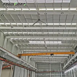 芜湖工业大风扇,鸠江直径7.3米工业大吊扇 现场设计 售后安装