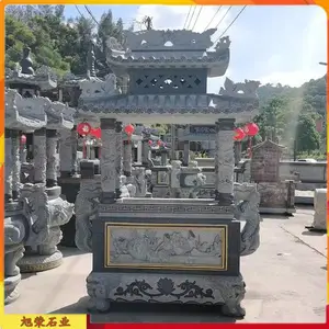 石雕祠堂青石香炉花岗岩双龙石鼎圆形天公炉- 供应商网