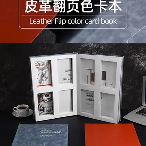 郑州贴板色卡样册制作、烤漆门展示册、定制家具样板册