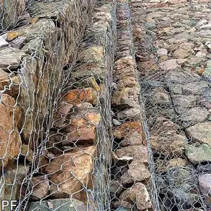 堤坡防护复塑3mm石笼网 河床加固双隔板雷诺护垫 耐腐蚀