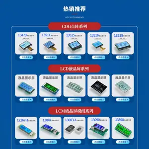 定制液晶显示屏,TFT彩屏、COG点阵屏、LCD笔段式黑白屏、OLED液晶屏、COB模块、LCM液晶非标模块、触摸屏