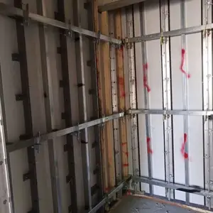 泡沫混泥土墙体浇筑拆模和免拆模工艺