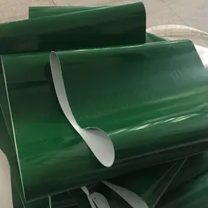 pvc输送带加群边 输送带加导条 pvc输送带打孔 输送带接头