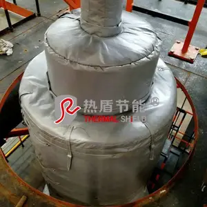 防水、防油、抗腐蚀 厂家直销 反应釜隔热套 隔热被 气凝胶保温衣 保温套 反应设备保温 热盾配套
