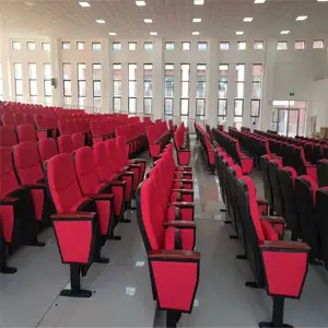 昆明礼堂椅 会议排椅 学校礼堂座椅 阻燃面料 舒适海绵