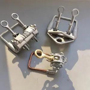 stirrup clamp, line stirrup clamp, 接火线夹,接电马蹄线夹,接电热电线夹