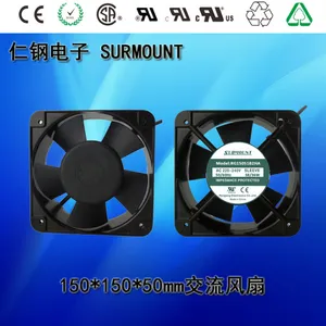 深圳仁钢厂家直供 大型网络机柜 工控设备15050 220V轴流风扇 散热风扇