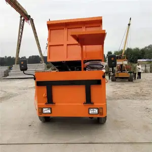 欧拓机械 农用四不像车 矿用液压双顶运输车 5到10吨柴油四驱工程翻斗车