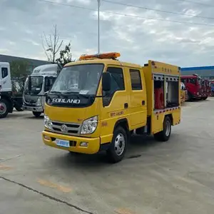 福田时代双排座工程救险车 蓝牌应急抢险车 排涝救险车