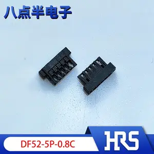 ����HRS Hiroseԭװ�ֻ�DF52-5P-0.8C���κ�ɫ��ͷ5pin 0.8mm