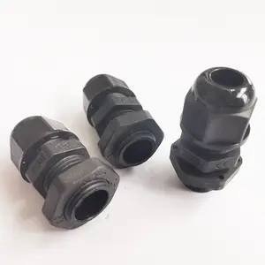 龙三厂家现货PG9加长螺纹防水接头 IP68防水电缆固定接头
