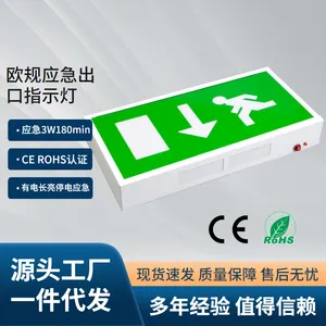 DF-EDL-NM-03欧规EXIT应急出口灯LED应急灯方向指示灯箱