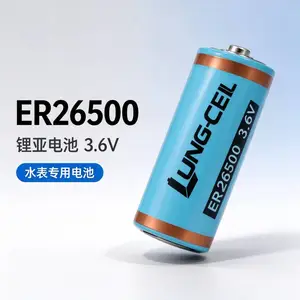 水表电池 ER26500 3.6v 8500mAh 戎芯 工厂直销 续航十年