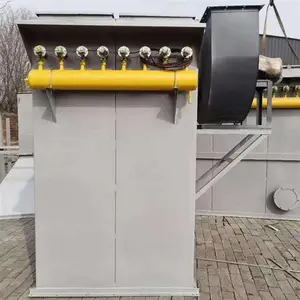 实体厂家直供单机袋式除尘器 水泥厂清灰用收尘器脉冲除尘器